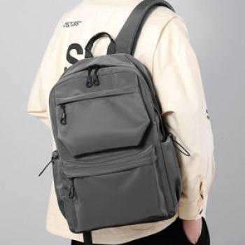 Laptop Backpack,14 Inch Laptop Bag With USB Port,Travel Bags Daypacks（Gray）