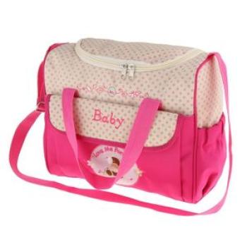Diaper Bag For Mom Messenger Baby Nappy Handbag Pink