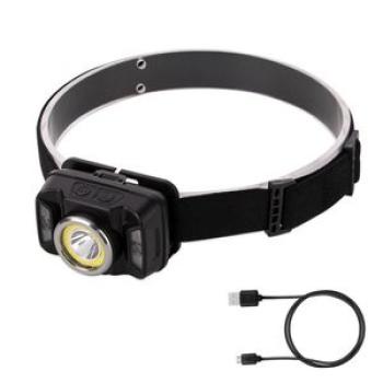 Super Powerful COB+XTE head light lamp LED Headlight Body Motion Sensor Head Flashlight Camping Torc