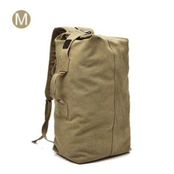 Large Man Travel Bag Mountaineering Backpack Male Luggage Canvas Bucket Shoulder Army Bags For Boys
