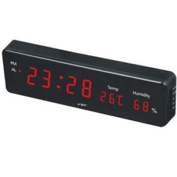 Electronic Table Watch Desk Clock with Temperature Calendar Bedside Nixie Wall mural Big Number Larg