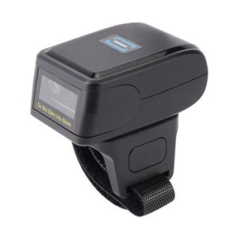 2D Barcode Scanner Portable Finger Handheld Wearable Ring