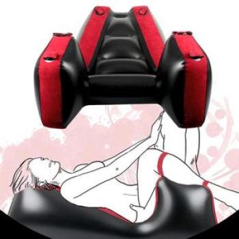 Adult Games Sexes Furniture assist With Straps Sexes Tools For Couples Women Flocking PVC Sexes Chai