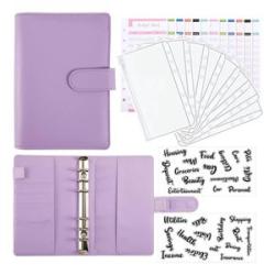 Cash Envelopes for Budgeting,A6 Budget Binder,Binder Pockets,Expense Budget Sheets,Money Folder Wall