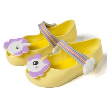 Mel Flex Dargon Sandals Unicorn Shoes Winter Jelly Shoe Fish Mouth Girl Non-slip Kids Sandal Toddler