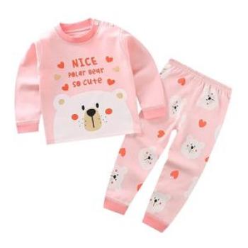 Children Sets Kids Clothes Boys Girls Suit Pajamas Children Clothinng Pants Cartoon Autumn Winter Sl
