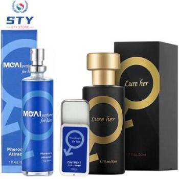 Men Perfumes & Solid Balm Set Fragrance