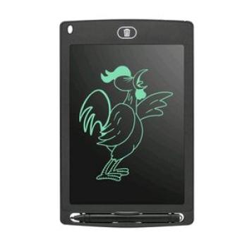 8` LCD Writing pad Drawing pad For Kids And Adult Black