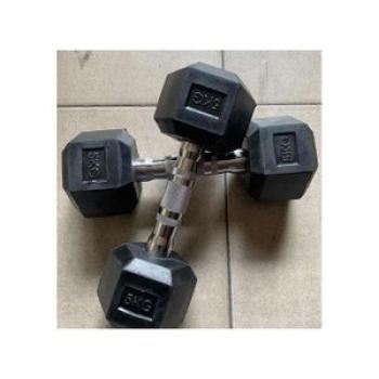 Pair Of 5Kg Hexagonal Dumbell (Total Of 10kg)