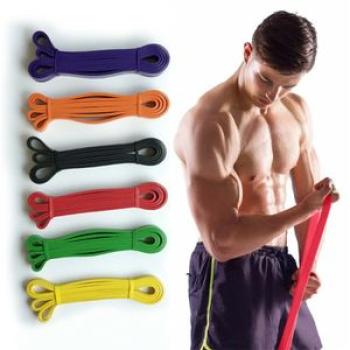 208cm Women/Men Rubber Resistance Bands Yoga Band Workout Pilates Elastic Loop Crossfit Expander Str