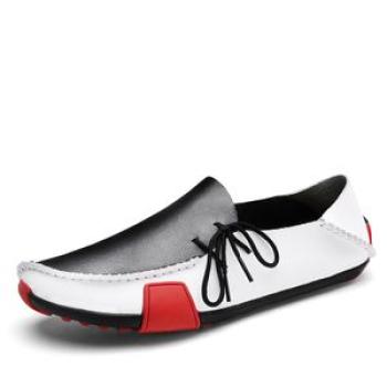 Casual Men Handmade Laces Leather Walking Shoes