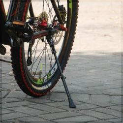 Bicycle Parking Rack Kickstand Heavy Duty Adjustable Mountain Bike Cycle Side Rear Kick Stand For 16