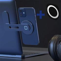 Magnetic Phone Holder For hone 12 Pro Metal Laptop Phone Stand For hone 13 Holder Side Mount Tablet