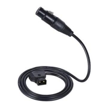 Andoer 100cm / 3.3ft D-Tap Male to XLR 4-Pin Female Adapter  Supply Cable Cord for V-mount Battery P