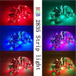 Home Decor Led Light Strip LampTape IP65 Waterproof Flexible Ribbon With Remote Controller RGB 2835