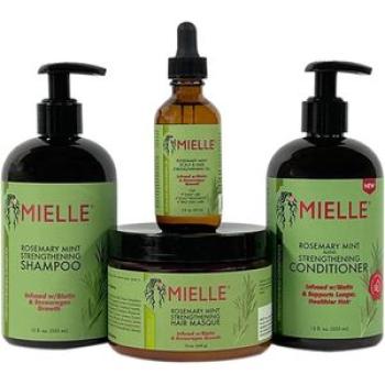 Rosemary Mint - Biotin Infused -  Hair Growth Products- Bundle Set 4 PCS
