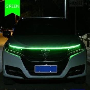 Car Hood Daytime Running Light Str 120cm 150cm Waterproof Flexible LED Auto Decorative Atmosphere La