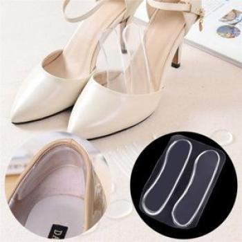 Silicone Gel Heel Protector Soft Cushion Protector Foot Feet Care Shoe Insert Pad Insole Accessories