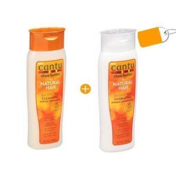 Shea Butter For Natural Hair Hydrating Cream Conditioner & Sulfate Free Cleansing cream Shampoo Set