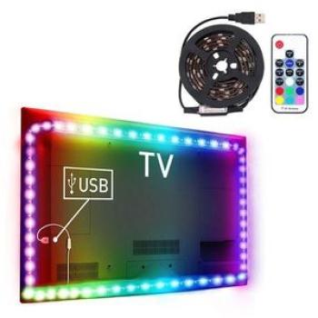 1m USB TV Black Board RGB Epoxy Rope Light With Controller