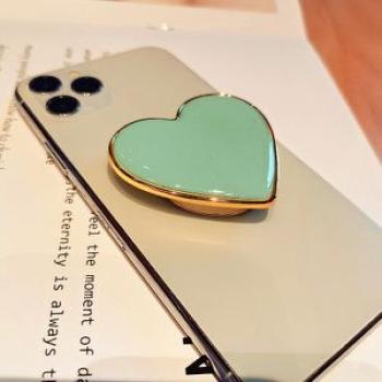 Cute Heart stents Adhesive type General Support the desktop scaling Cartoon For  vivo huawei Mobile