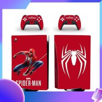 Spiderman Spider-man PS5 Disc Skin Sticker Decal Cover for PlayStation 5 Console & Controller PS5 Di