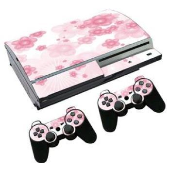 For playstation PS3 Console Skins+2PCS Stickers For PS3 console Vinyl Skin sticker for ps3 sticker