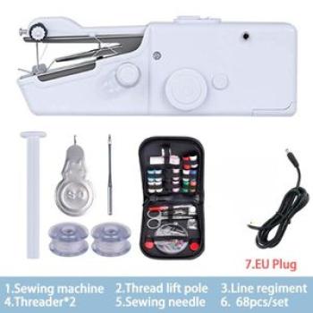 Portable Portable Manual Sewing Machine  Rope-free Electric Quick Build DIY Apparel Supplies Arts Cr