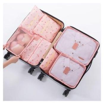 7pcs/set Travel Organizer Storage Bags Portable Luggage Bag