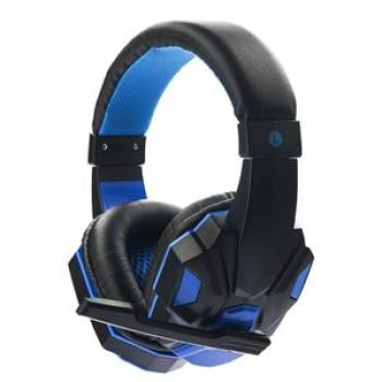 Stereo Gaming Headset Wired USB Headphones with LED Light