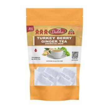 Turkey Berry Ginger Tea - Organic (10 Teabags)