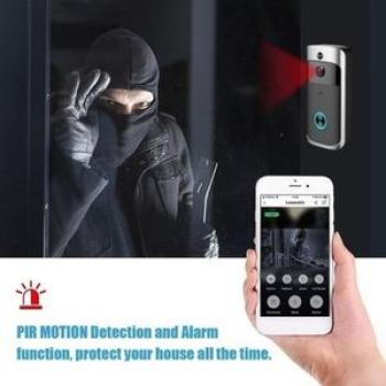 Smart Wi-Fi Vision Door Bell Camera Wireless HD 1080P , Home