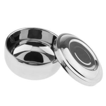 Professional Shaving Brush Mug Bowl Beard Shave Cup W/ Mirror Lid For