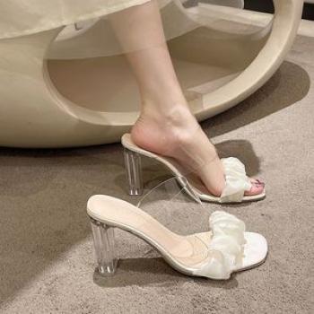 Women Sandals Slippers Ladies Casual Shoes Heels Summer Shoes High-heeled Sandal
