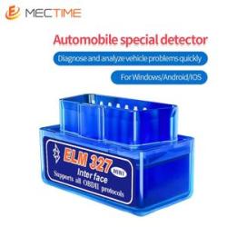 OBDII Car Auto Bluetooth Scanner Diagnostic Tool - Blue