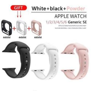 4244mm Silicone Watchband For IWatch Series 654321SE