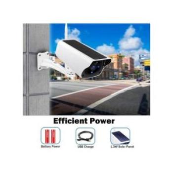 Security Plus Wireless CCTV Security Camera Solar Wifi HD 1080P Outdoor / Indoor  IP Camera