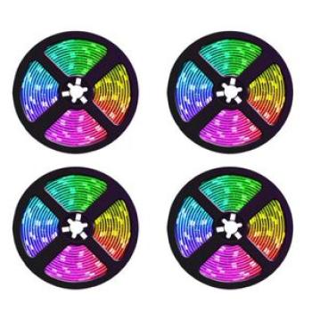 20M RGB LED Strip Lights Colorful Changing for Outdoor