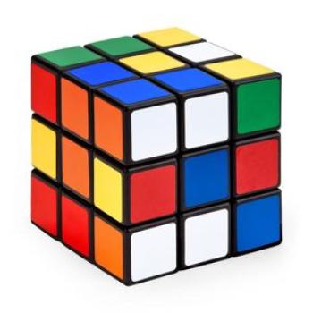 Plastic Puzzle Cube - Multicolor