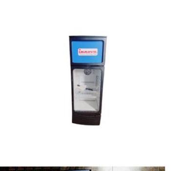 Display Fridge With  Top Freezer-370 Net Liters -Blue