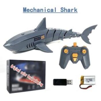 Rc Whale Shark Toy s e Control Animals Marine Life Tub Pool Electric Fish Children Bath Toys for Kid