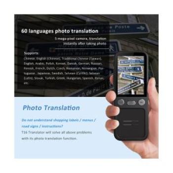 T16 Instant Voice Photo Scanning Translator with WiFi Suppor