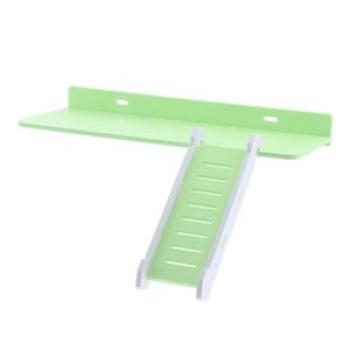 Chinchilla Hamster Platform And Ladder, Green