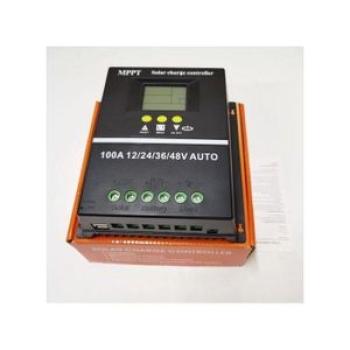 Mppt Dc 12v/24v/36v/48v Auto 80a 100a Pwm Solar Charge Controller Pv Regulators Solar Battery Charge