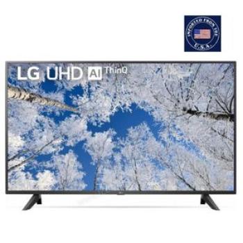 55"- UHD 4K HDMI Active HDR - WebOS AI ThinQ Smart TV - Black