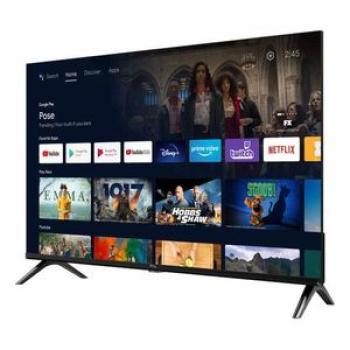 55 Inches QLED-4K Google Smart TV -  Black