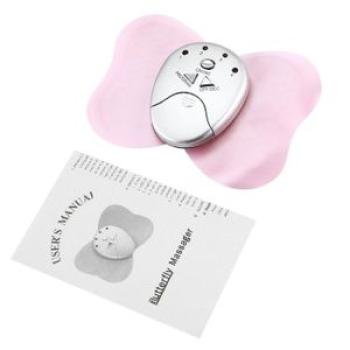 Mini Electronic Body Muscle  Erfly Massager Slimming Vibration Fitness-random