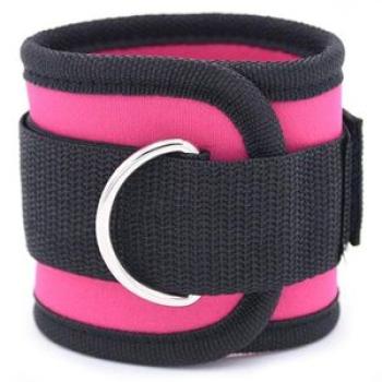 Adjustable D-Ring Ankle Strap Buckle Body Building Resistance Band Gym Multi Thigh Leg Ankle Cuffs P