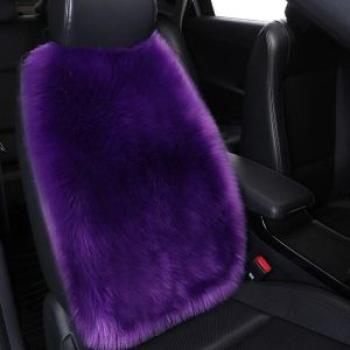 Winter Warm Car Seat Cover Fluffy Car Seat Cover Sets For Women Frontrear Mat Long Plush Car Seat Co