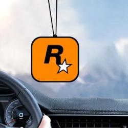 Car Air Freshener, Aromatherapy Pendant, Light Perfume R Star GTA, Auto Perfume Aromatherapy Card, O